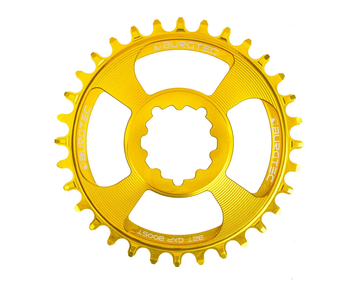 Burgtec GXP Boost 3mm Thick Thin Chainring (Bullion Gold) (32T)
